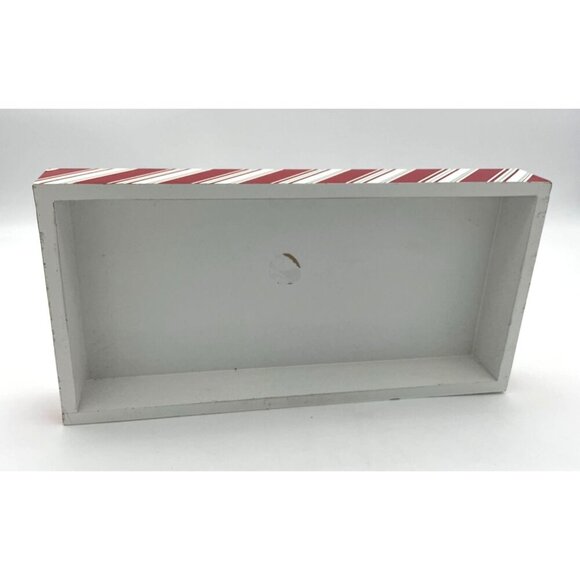 Jingle Jolly Way Wooden Tabletop Christmas Decor Better Not Pout Glitter Accents - Picture 3 of 3